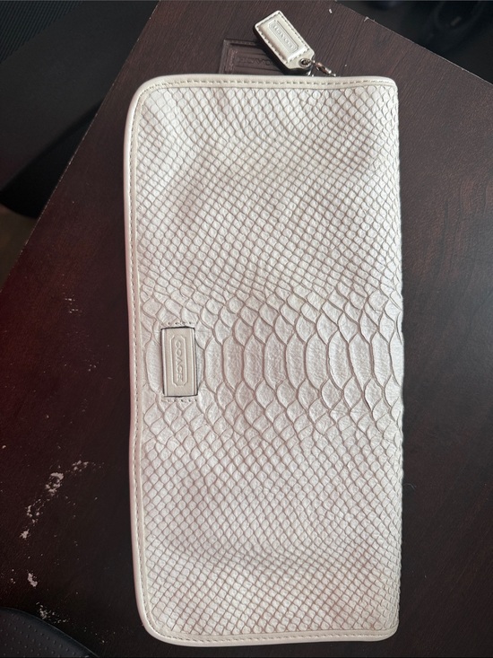 Handbags - coach snake clutch